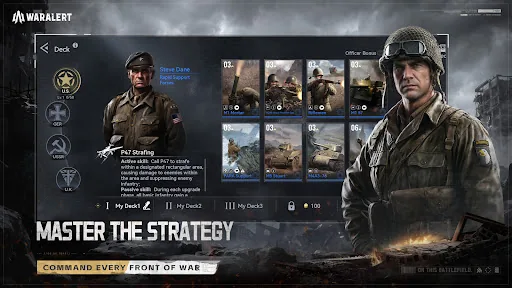 War Alert : WWII PvP RTS мод скриншот 1