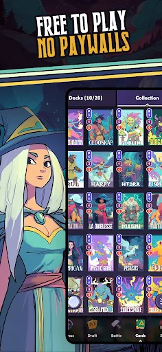 Mystic Realms: TCG Card Battle взлом скриншот 2