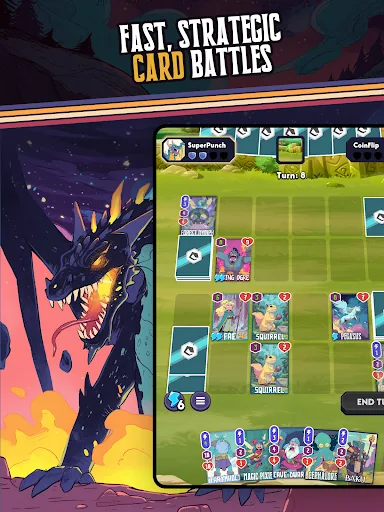 Mystic Realms: TCG Card Battle мод скриншот 6
